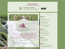 Tablet Screenshot of jannah.org